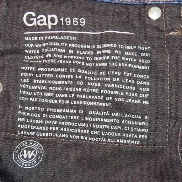 Gap 1969 sexy boyfriend denim Jean shorts Size 26 - Picture 5 of 8
